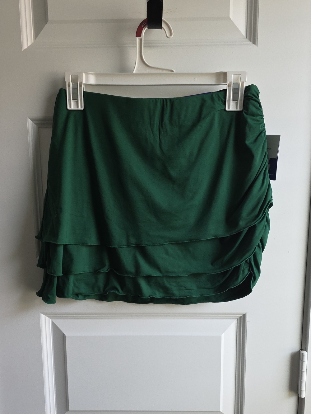JoyLab Green Layered High Rise Mini Skort Small G028